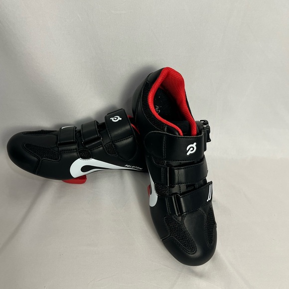Peloton Black, White & Red Indoor Cycling Shoes EU 38 - Picture 3 of 11